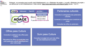 ADAGE Partenaires culturels