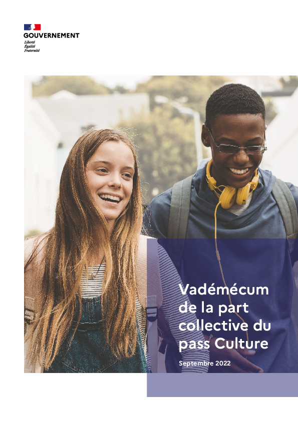 Vadémécum de la part collective du pass Culture